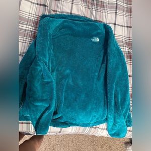 North face small/petite full zip up fleece jacket